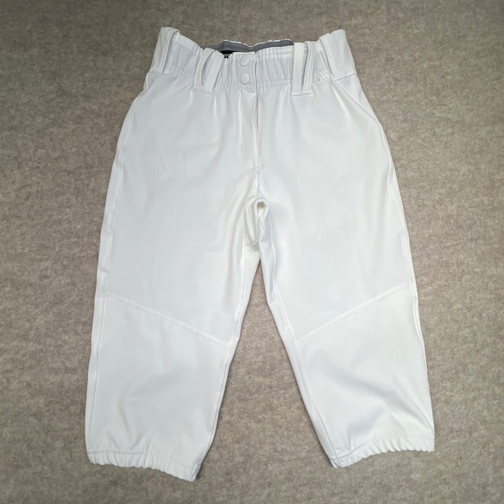 Adidas Softball Baseball Pants Kids Size L White NWT Knicker Style